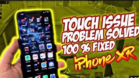 FIX iPhone XR - TOUCH ISSUE 100% | 4 FINGER MULTI TOUCH ISSUE | PUBGMOBILE/ BGMI IN 2023