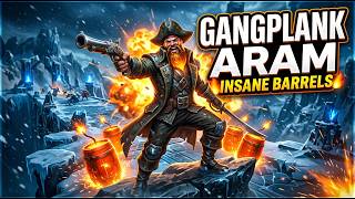 Gangplank ARAM Play | Low-Elo Howling Abyss | Insane Barrels and Team fight Damage