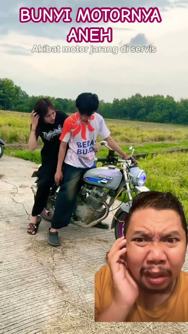 BUNYI MOTORNYA KOK ANEH YA!!!?? #funny #comedy #humor #lucu
