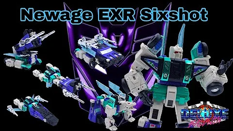 Newage Legends EXR Sixshot Transformer Review. Limited Edition
