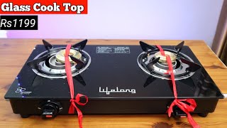 Lifelong LLGS10 Glass Top, 2 Burner Gas Stove Unboxing + Review | BR Tech Films