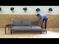 Fields Outdoor Sofa | Daybed | Chaise Lounge