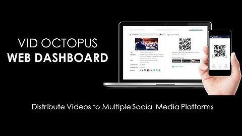 Web Dashboard | How to Upload Video to Multiple Social Media Platforms using Vid Octopus