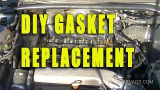 Audi 1.8T Valve Cover Gasket Replacement DIY