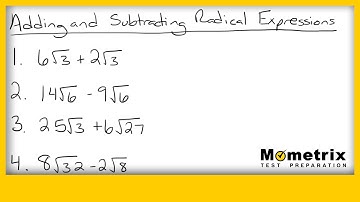 Adding and Subtracting Radical Expressions