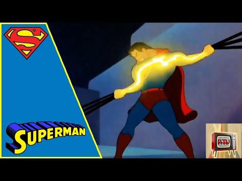 SUPERMAN I 1940s CARTOON | THE MAGNETIC TELESCOPE