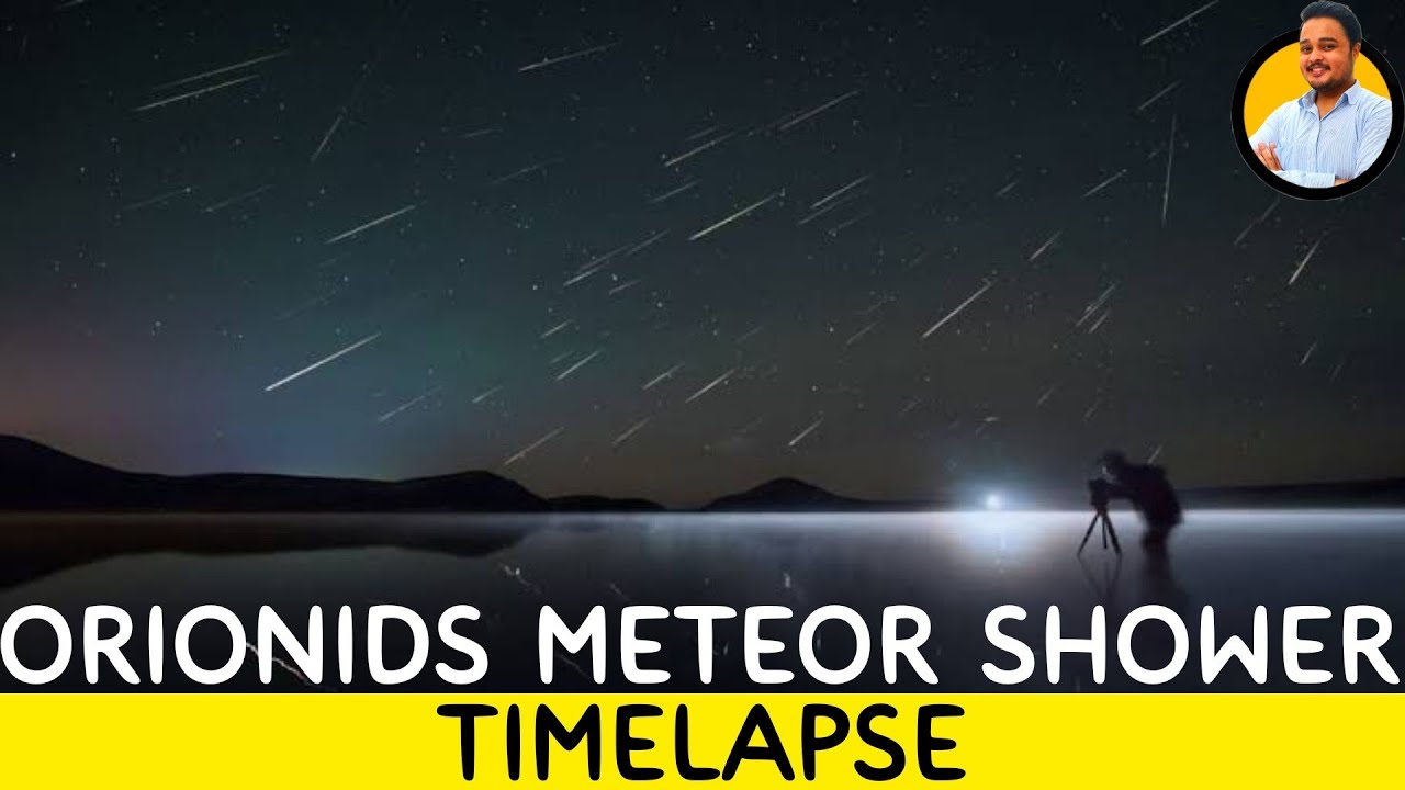 ORIONID Meteor Shower 2022 Timelapse