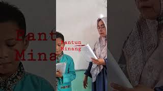 Belajar Pantun Minang kabau