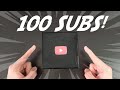 UNBOXING de la PLACA de los 100 SUSCRIPTORES!!