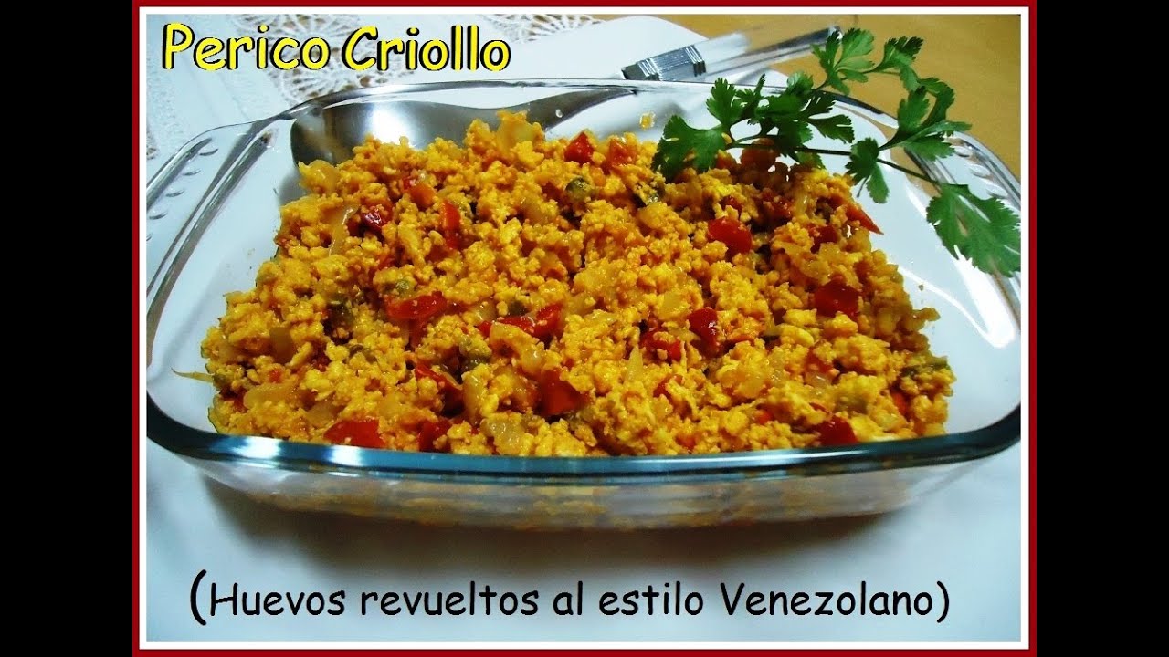 Perico Criollo receta fácil y rápida