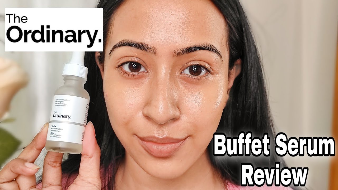 The Ordinary Buffet Serum Review | How to use the Ordinary Buffet Serum -  YouTube