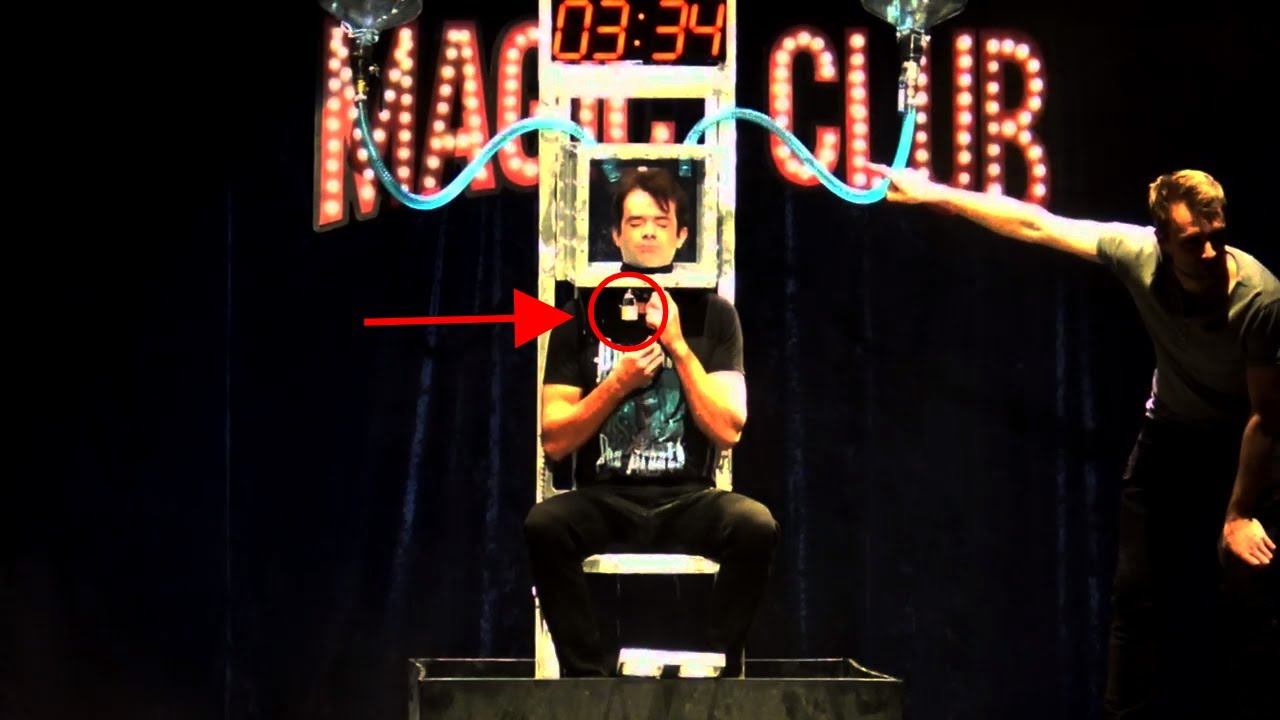 got talent uk 2019 The Illusionist Water Cube Escape