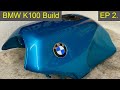 BMW K100 Cafe Racer Build: Tank Restoration (ASMR)