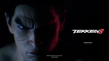 TEKKEN8 Menu Screen- Closed Network Test