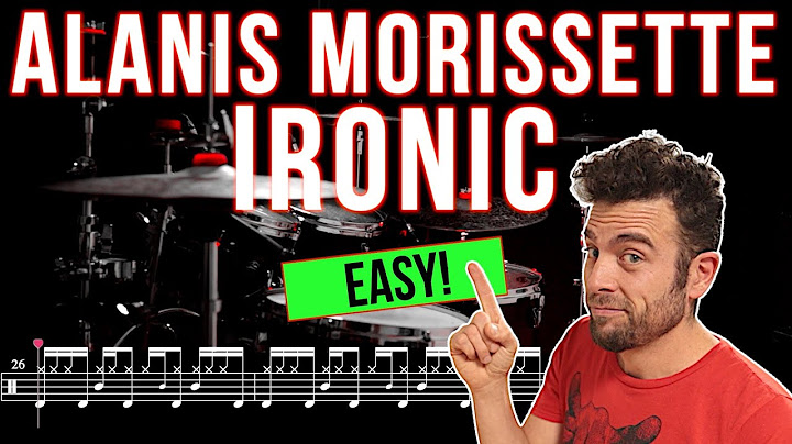 Ironic Drums version - Drums performance video thumbnail