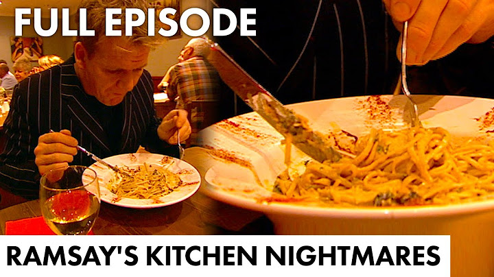 Gordon Ramsay Forced To Wait An Hour & A Half For Carbonara | Ramsay's Kitchen Nightmares FULL EP