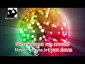 Never Gonna Give You Up - Rick Astley (4k UHDR 60FPs Dolby Digital Stereo Sound Karaoke Version)