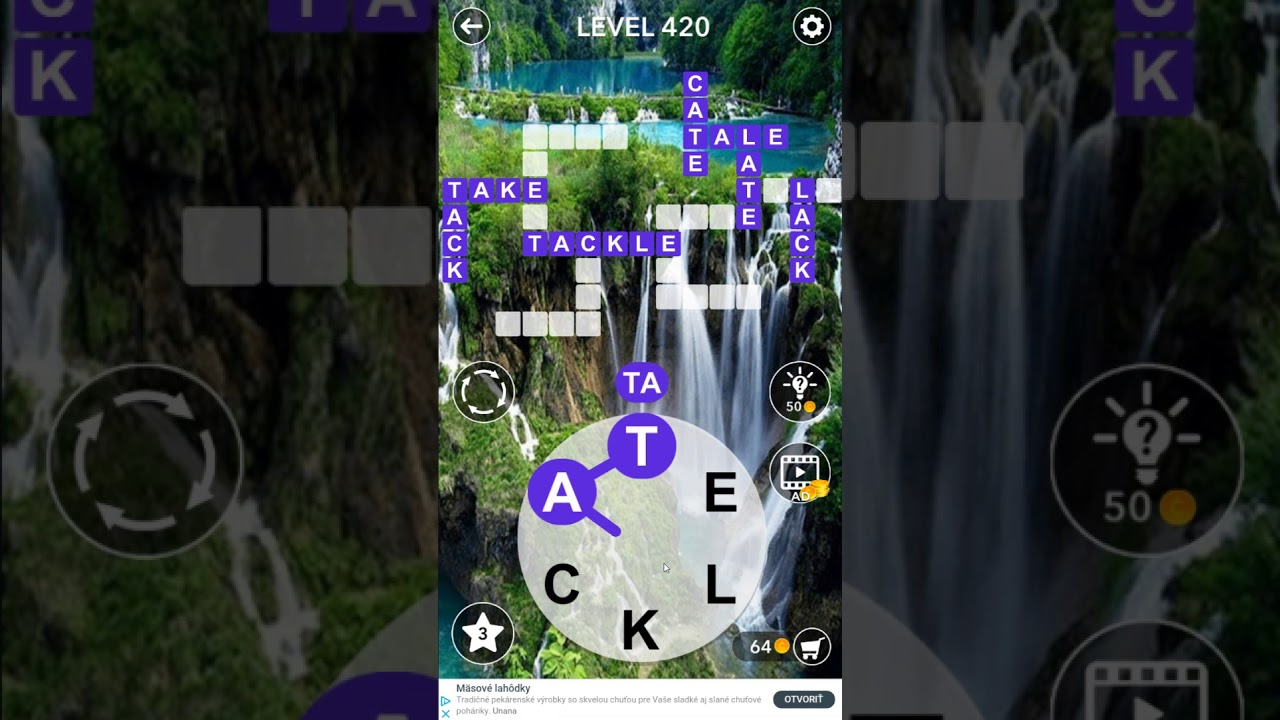 Word Crossword Search level 420