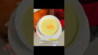 Very easy and healthy broccoli soup recipe broccoli souprecipe soup youtubeshorts foryou