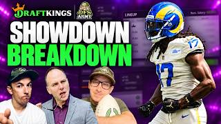 Giants vs. Rams Showdown Breakdown | Monday Night Football DraftKings and FanDuel DFS Plays screenshot 3
