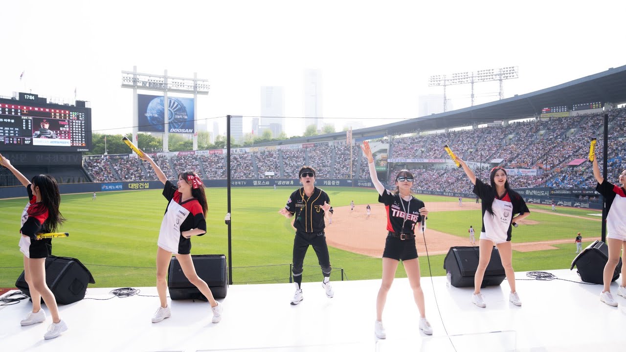 기아타이거즈 치어리더 응원 스케치 240428 4k 60fps