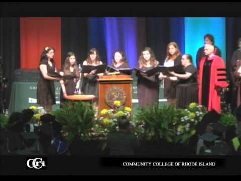 Alma Mater Performed At Ccri's 49Th Commencement