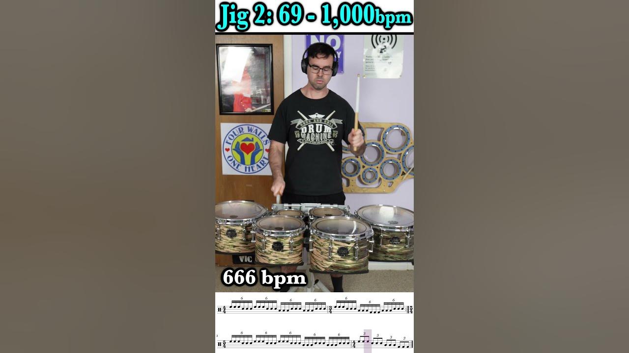 1,000 bpm - Jig 2 Tenor Solo #shorts