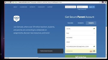 Creating Parent Accounts in Edmodo