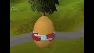 Easter Event Glitch Emote And Cape (2008)