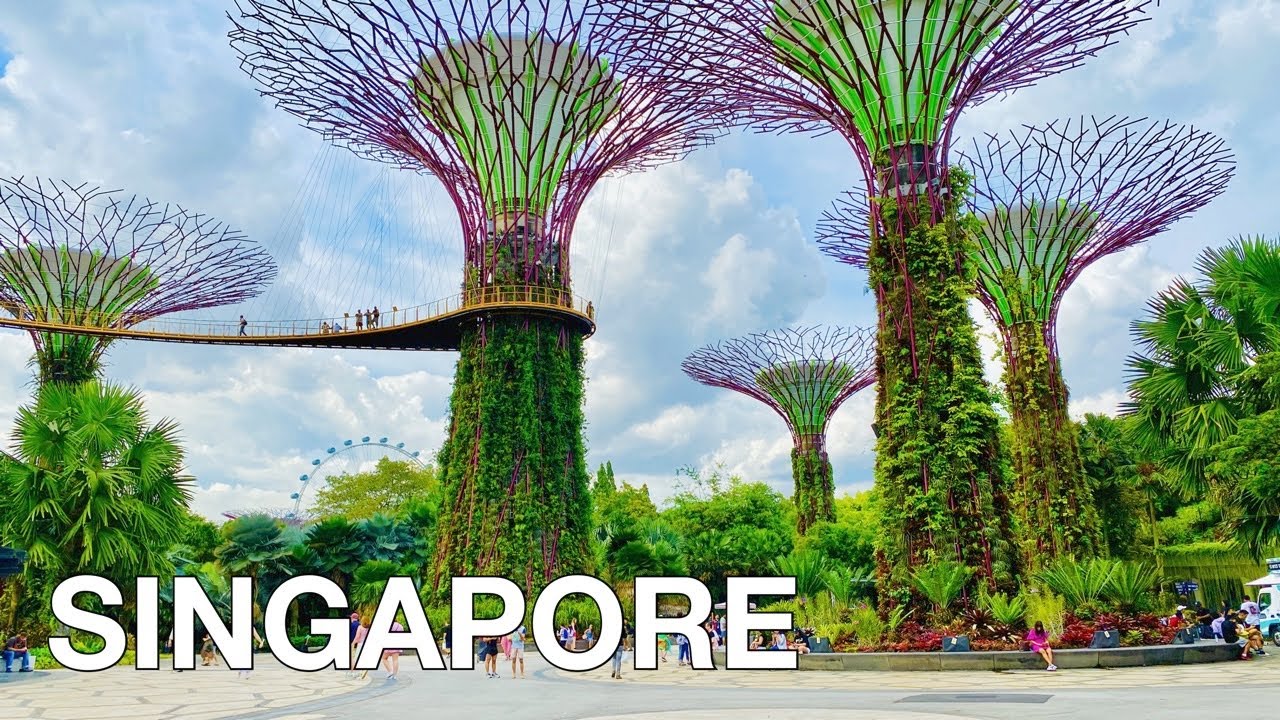 Singapore Gardens By The Bay Walking