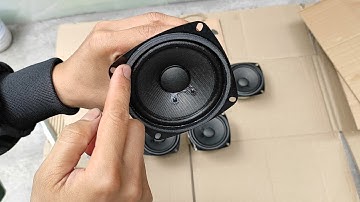 Loa trung hở 10,5 cm gân vải tẩm dầu giá học sinh | Thành Loa 0984891927