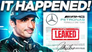 What Mercedes & Carlos Sainz JUST LEAKED Changes EVERYTHING!