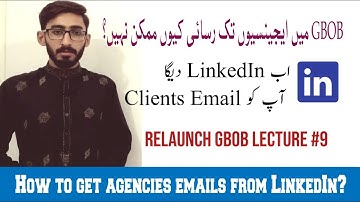How To Get Agencies Clients On LinkedIn |Relaunch GBOB Lec #9| Learn With Zilli