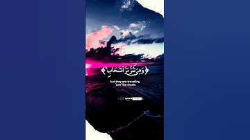 وترى الجبال تحسبها جامدة القارئ اسلام صبحي