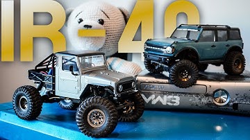 Injora IR40 shell upgrade! On the best RC trucks for father and sons! TRX-4M