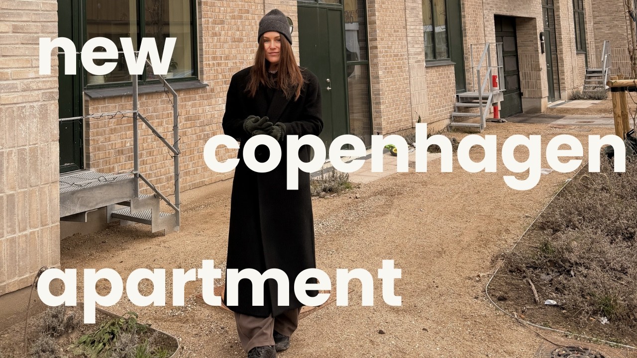 half-empty Copenhagen apartment tour