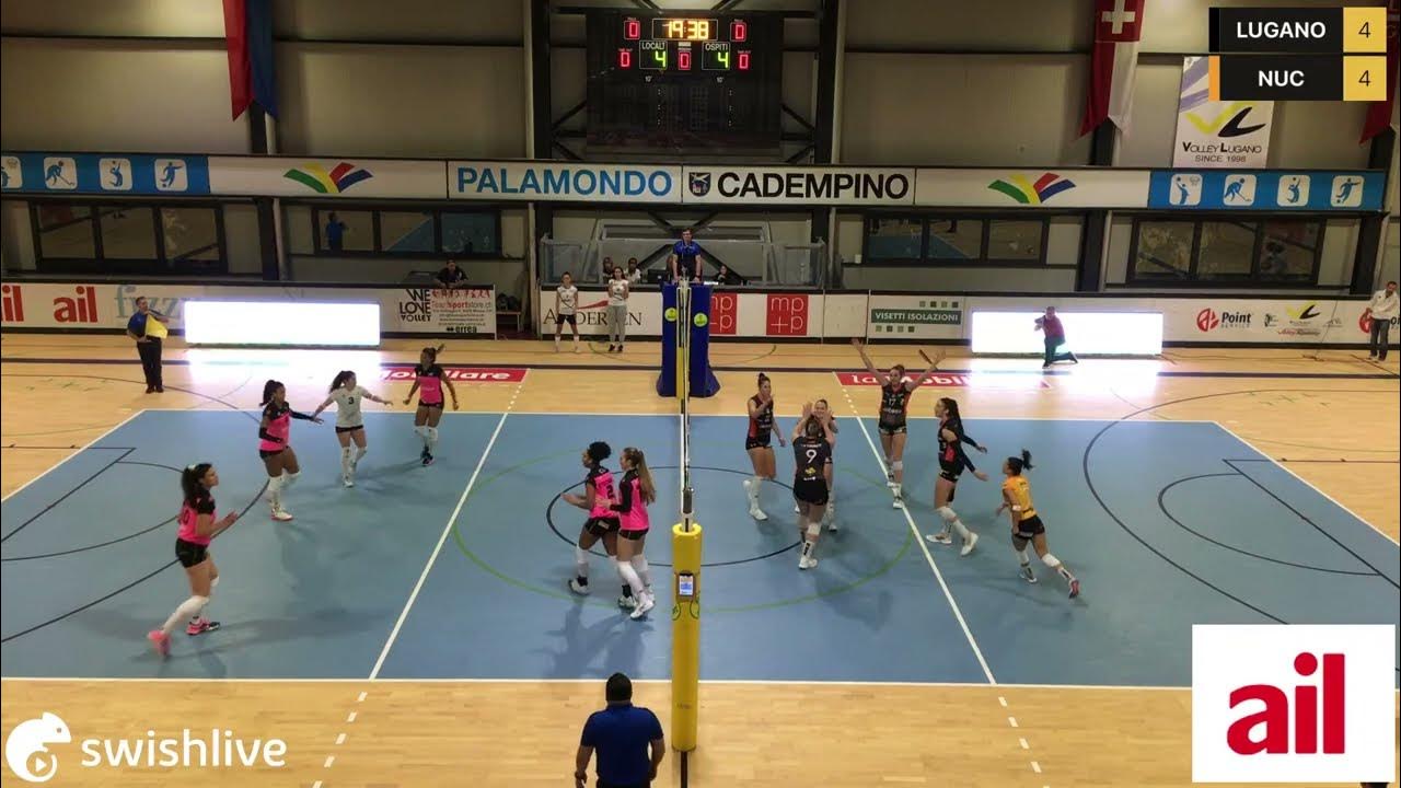 VOLLEY LUGANO VITEOS NUC YouTube