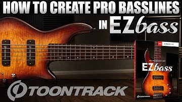How to create Pro Basslines in Toontrack