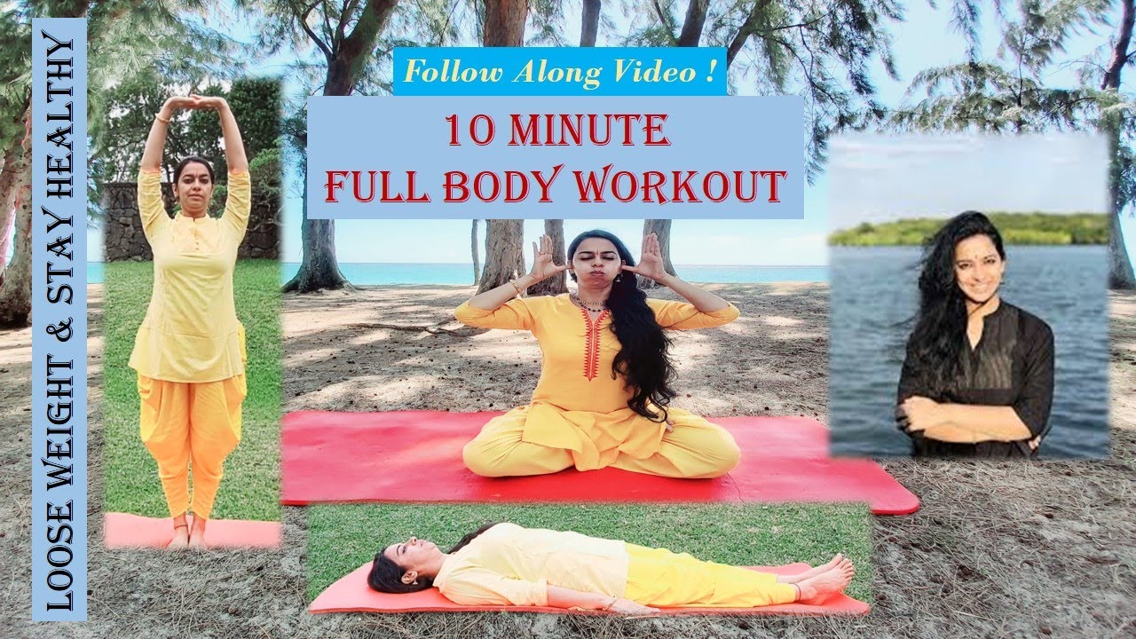 10 minutes full body workout | No equipment | DIY | At Home | Quick Weight Loss | Follow Along