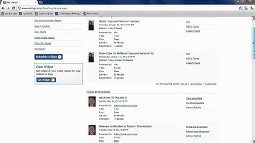 WizIQ Video Tutorial - How to Launch an Online Class