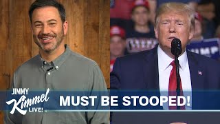 Jimmy Kimmel’s Quarantine Monologue – Trump's Back Out, COVID Sex Guidelines \& NASCAR Flag Ban