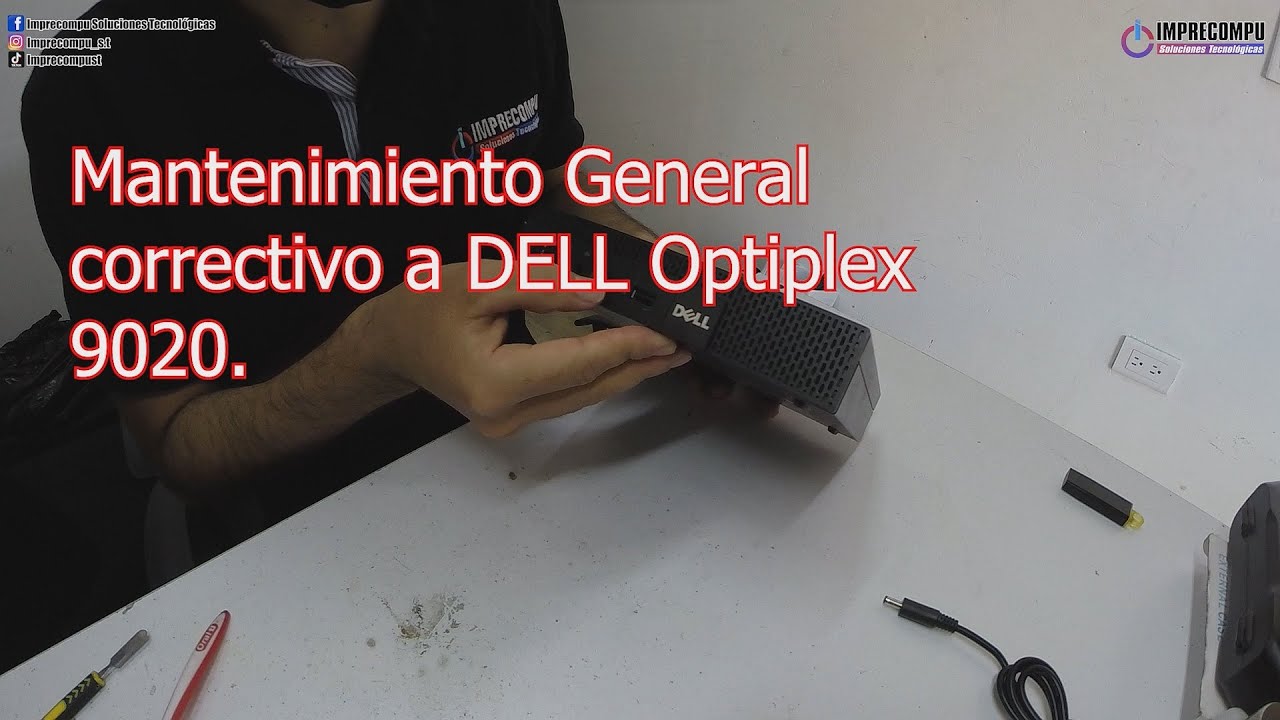DELL Optiplex 9020, Full Mantenimiento. Enciende y se apaga
