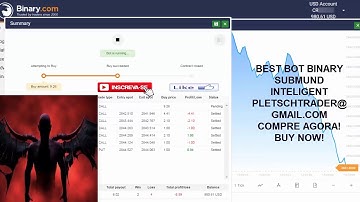 BOT BINARY SUBMUNDO! FAZENDO A BINARY CHORAR EM PLENO DOMINGO! 10$W