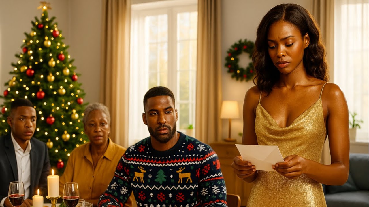 My Husband Served Me Divorce Papers on Christmas Dinner But My Gift Wiped the Smile Off His Face