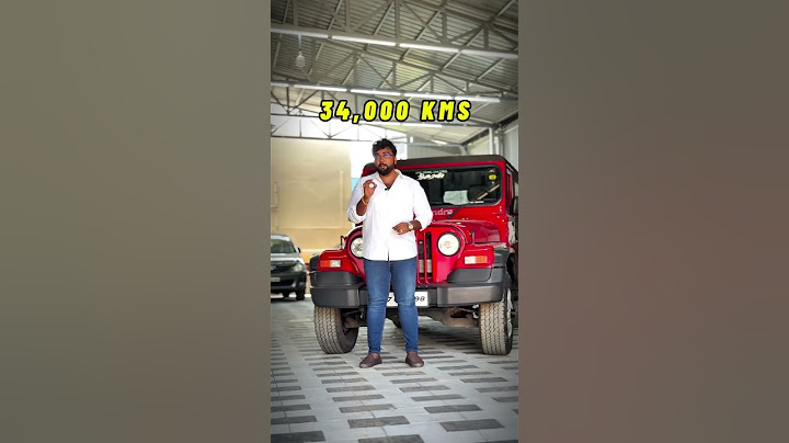 MAHINDRA THAR 4x4 CRDE DIESEL 2019/2020 - SINGLE OWNER - 38,000 KMS ONLY FOR MORE DETAILS 8667784117