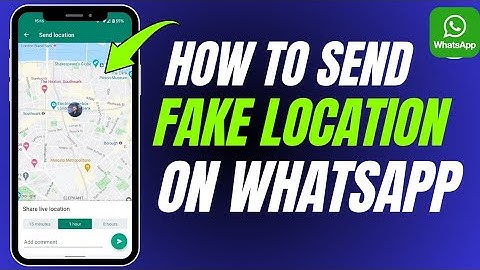 How to Send Fake Location on WhatsApp! | (iPhone & Android)