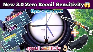 Akm zero recoil sensitivity🔥Akm + 6x lazer spray sensitivity no Recoil | zero Recoil | BGMI and PUBG