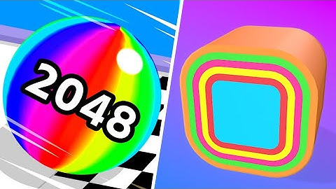 ▶️ Ball Run 2048 🆚 Smash Runner - New Levels Gameplay i0S,Android Walkthrough Pro Game Mobile