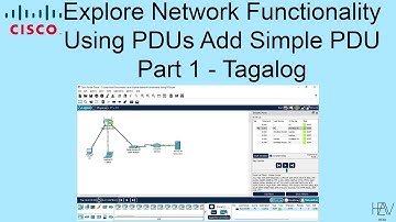 5.  Explore Network Functionality Using PDUs Add Simple PDU