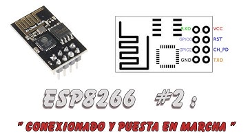 ESP8266 #2: Conexionado y puesta en marcha.